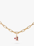 frkl. Have Your Cake enamel charm gold 2.2cm, imported from the UK