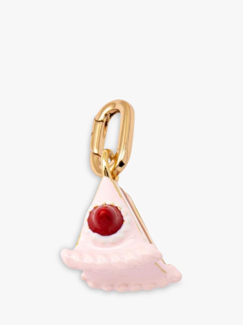 frkl. Have Your Cake enamel charm gold 2.2cm, imported from the UK