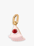 frkl. Have Your Cake enamel charm gold 2.2cm, imported from the UK