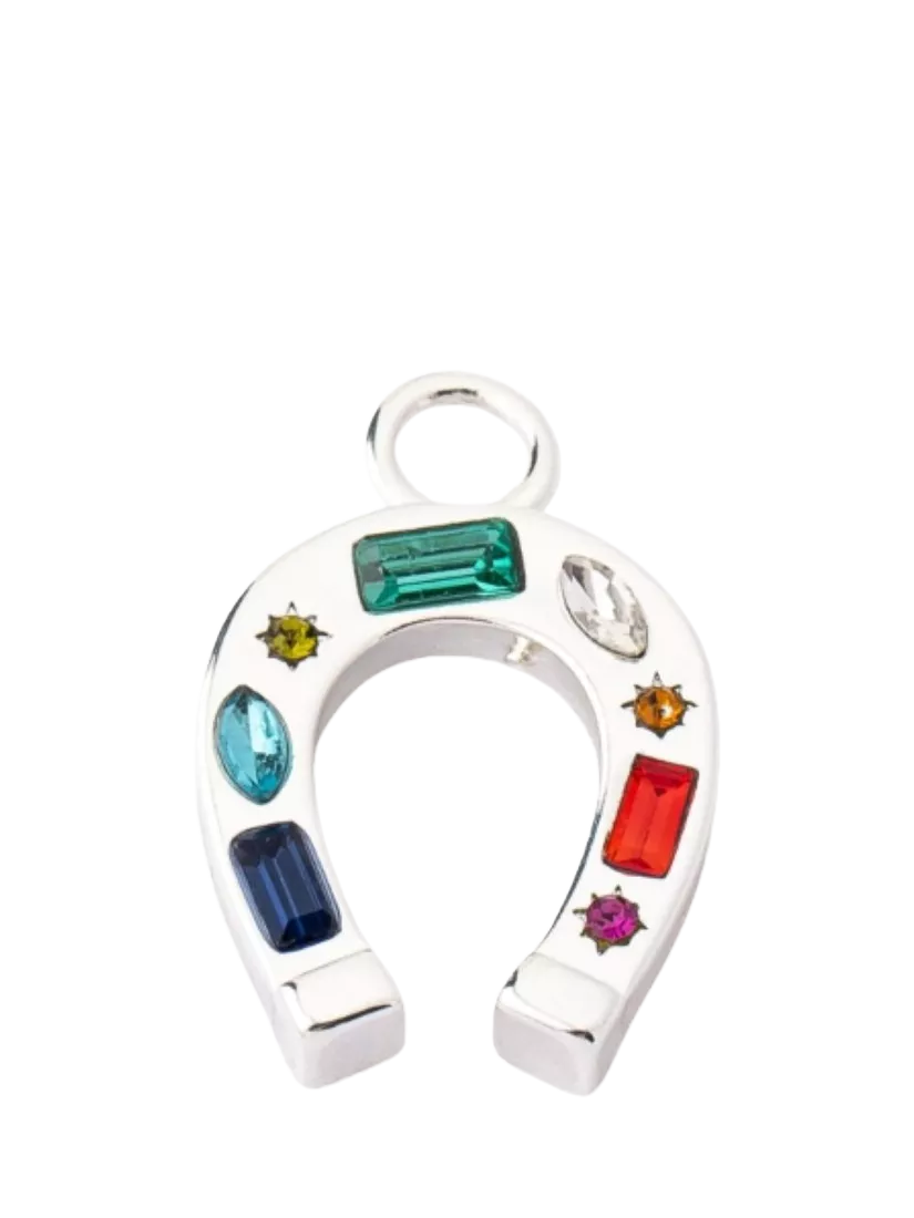 frkl. Horseshoe Crystal Charm
