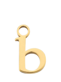 frkl. Lower Case Initial Charm, Gold, B