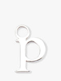 frkl. lower case initial charm in silver, imported from the UK
