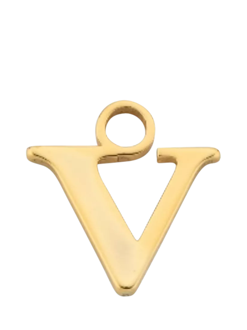 frkl. Lower Case Initial Charm Gold