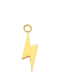 frkl. Lightning Bolt Charm, Gold