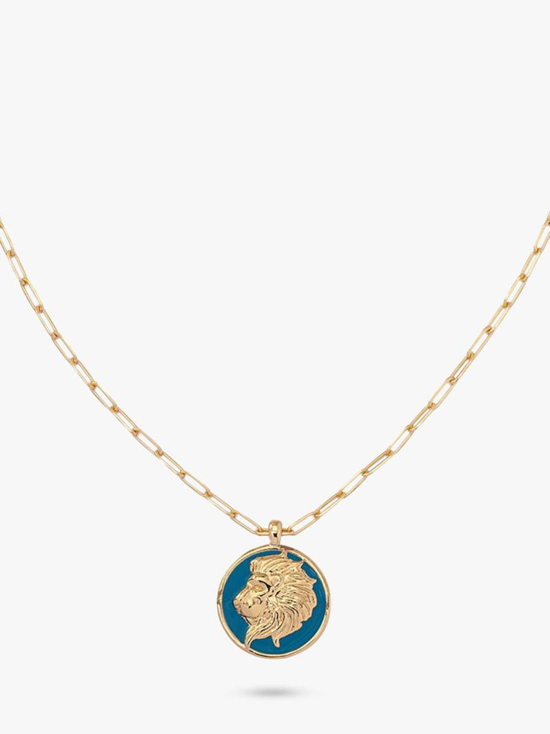 frkl. gold zodiac necklace 18ct plated, UK version