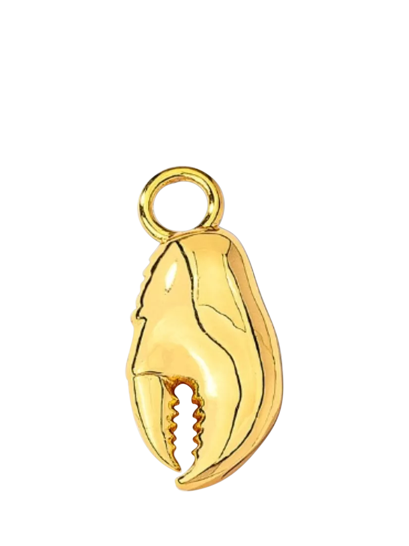 frkl lobster claw charm 2.5cm gold plated brass, UK version
