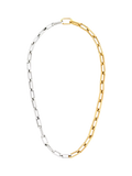 frkl. Mega Mixed Metal Necklace, Gold/Silver