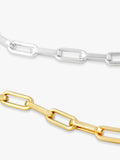 frkl. Mega Mixed Metal necklace gold and silver 46cm, imported from the UK