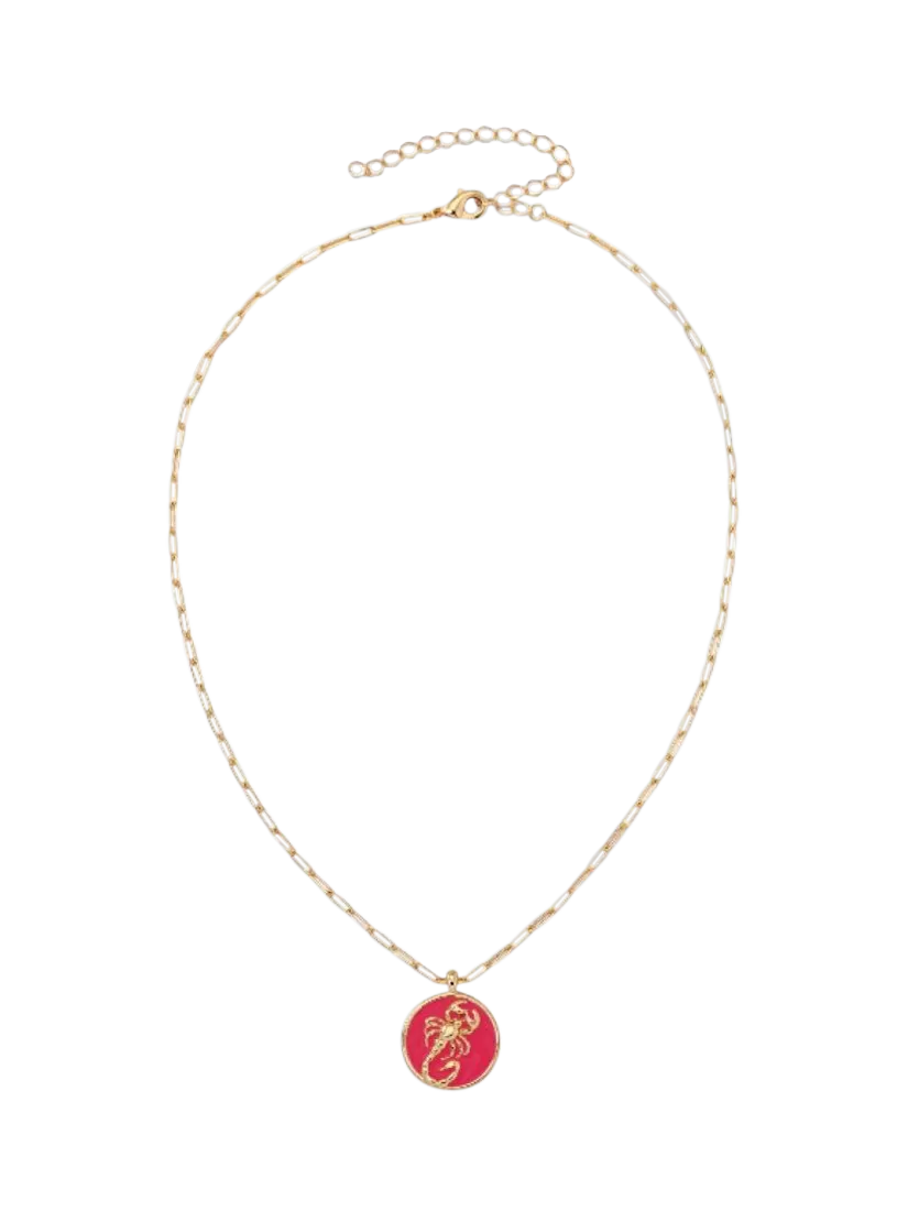 frkl. Star Sign Gold Zodiac Charm Necklace