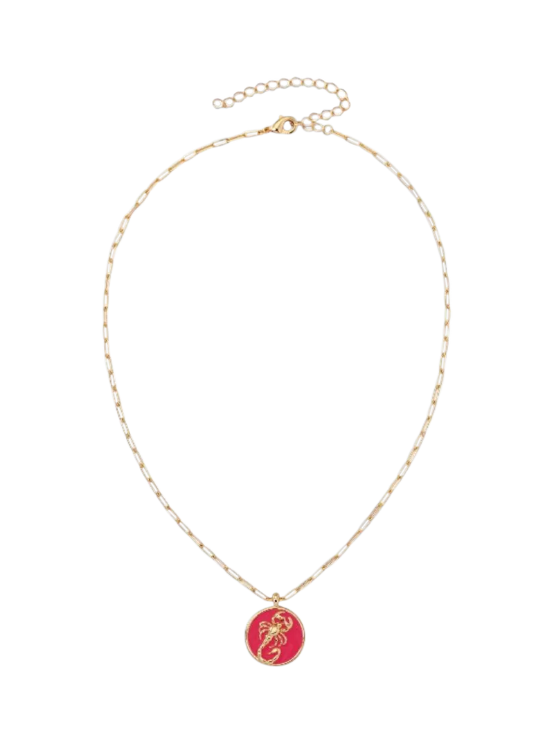 frkl. Star Sign Gold Zodiac Charm Necklace