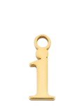 frkl. Lower Case Initial Charm, Gold, I