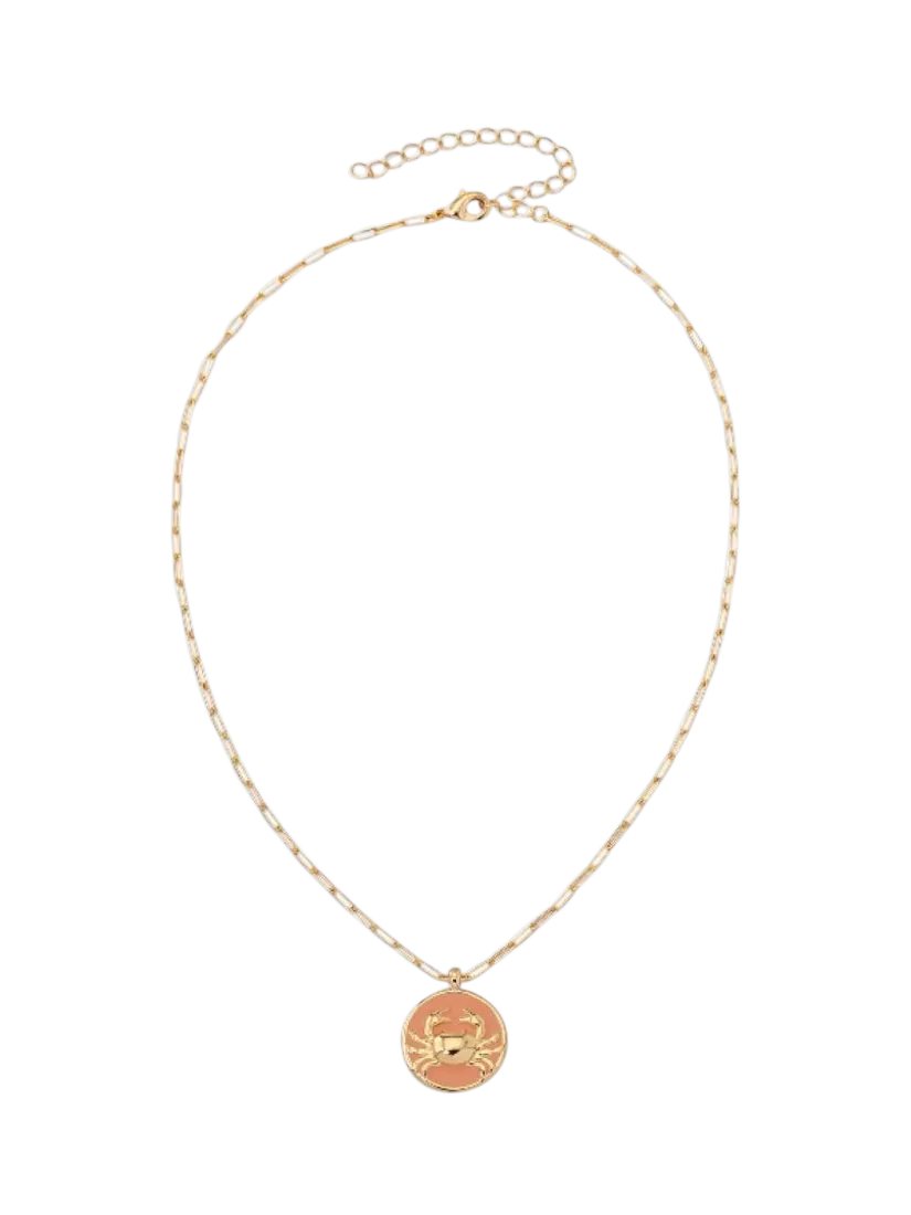 frkl. Star Sign Gold Zodiac Charm Necklace