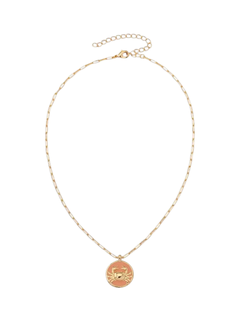 frkl. Star Sign Gold Zodiac Charm Necklace
