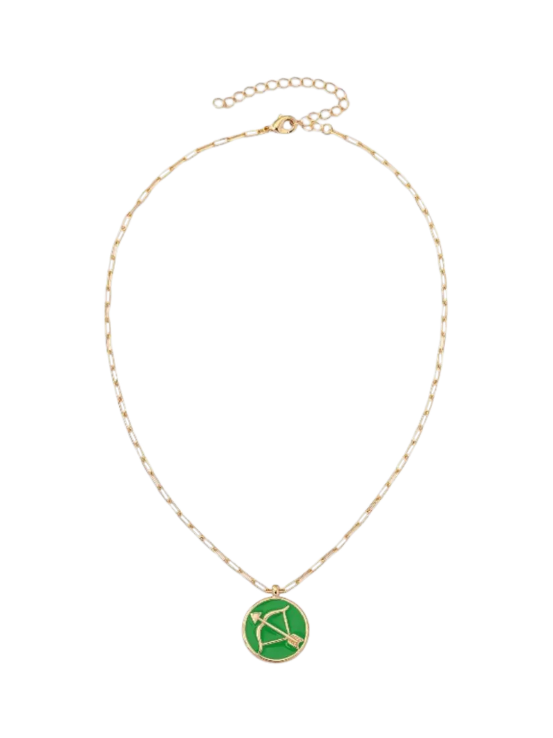 frkl. Star Sign Gold Zodiac Charm Necklace