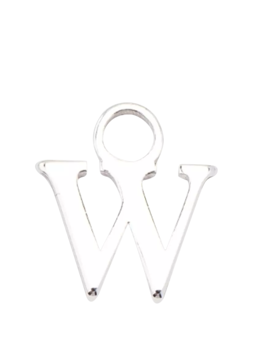 frkl. Lower Case Initial Charm, Silver, W