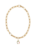 frkl. Horseshoe Stack Necklace, Gold
