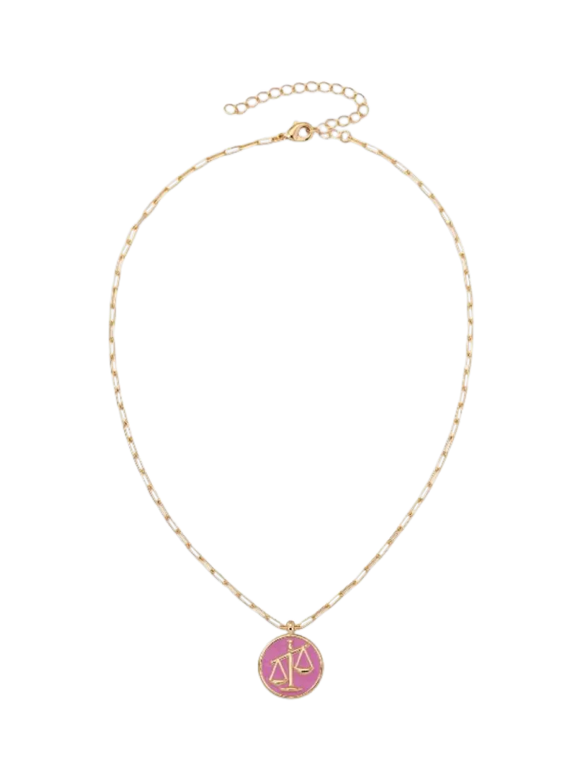 frkl. Star Sign Gold Zodiac Charm Necklace