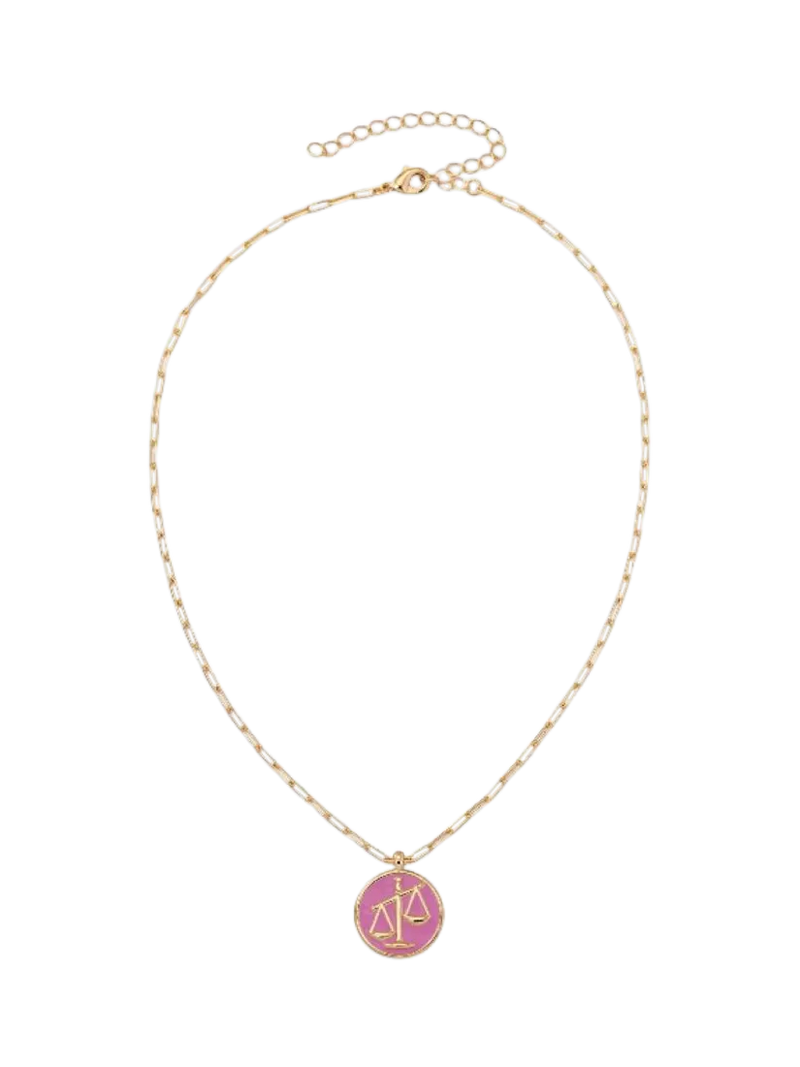 frkl. Star Sign Gold Zodiac Charm Necklace