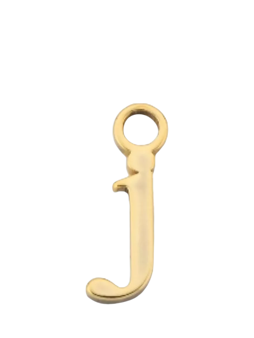 frkl. Lower Case Initial Charm Gold