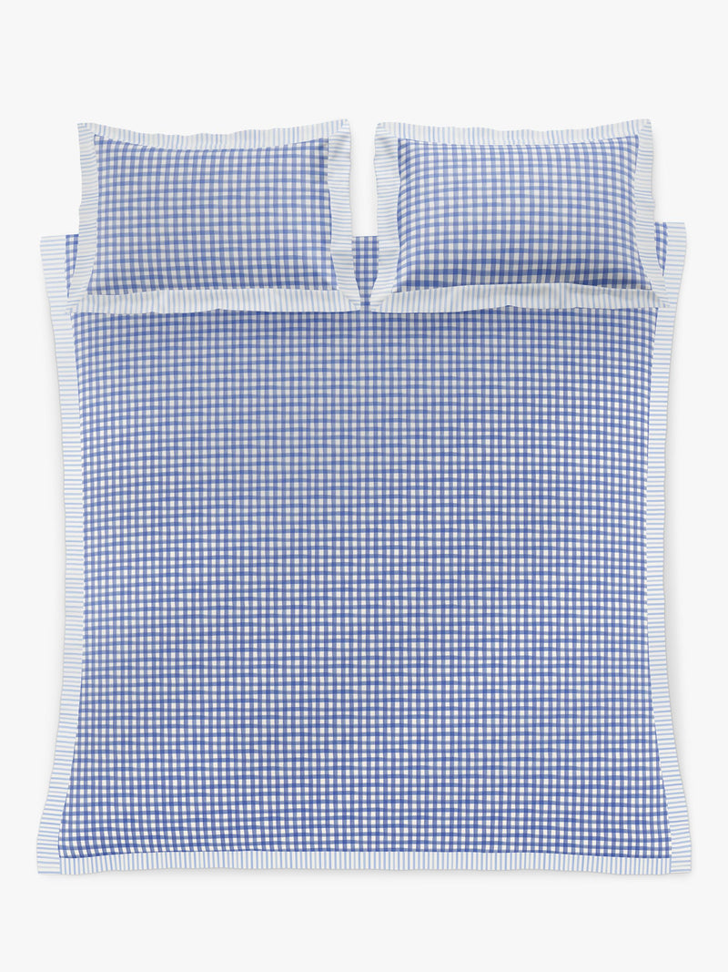 bluebellgray Sunday Stripe reversible duvet set double, UK version