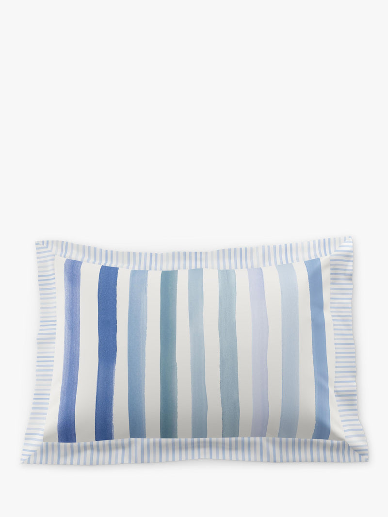 bluebellgray Sunday Stripe reversible duvet set double, UK version