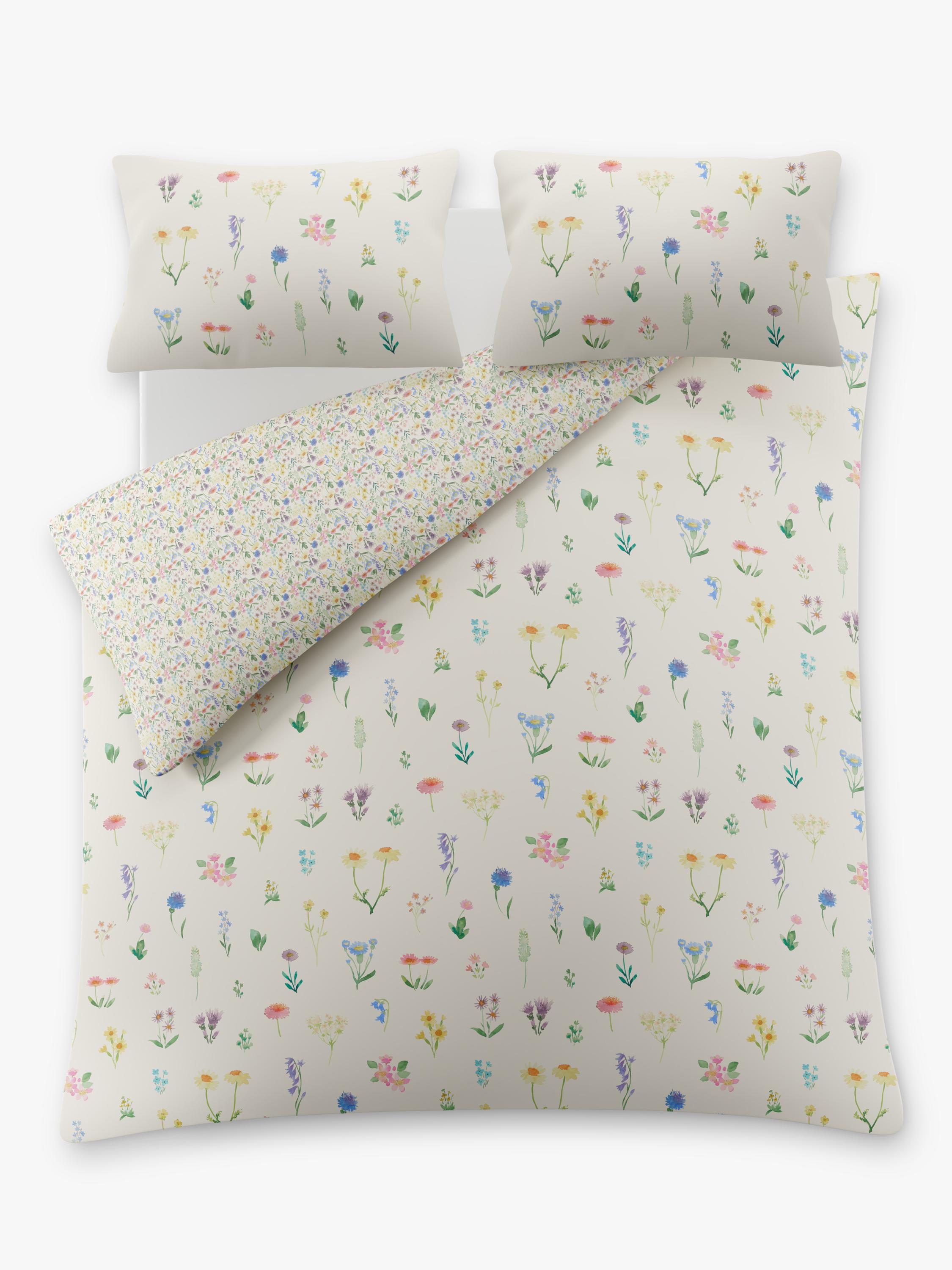 bluebellgray reversible floral duvet cover set double, UK version