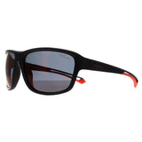 Polaroid PLD 7049/S black polarized unisex round sunglasses (British brand)