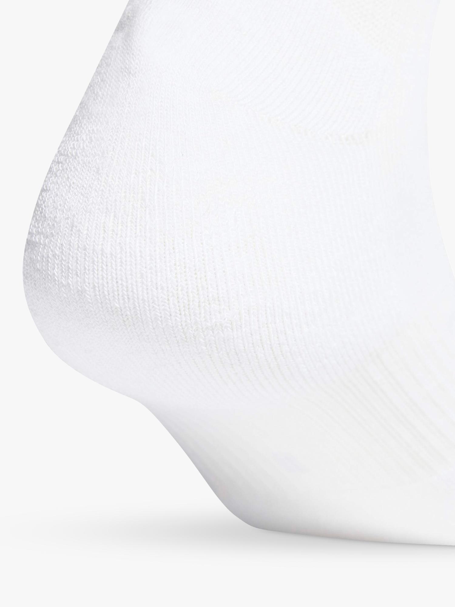 adidas 3-stripes cushioned mid-cut socks pack of 3 - British product