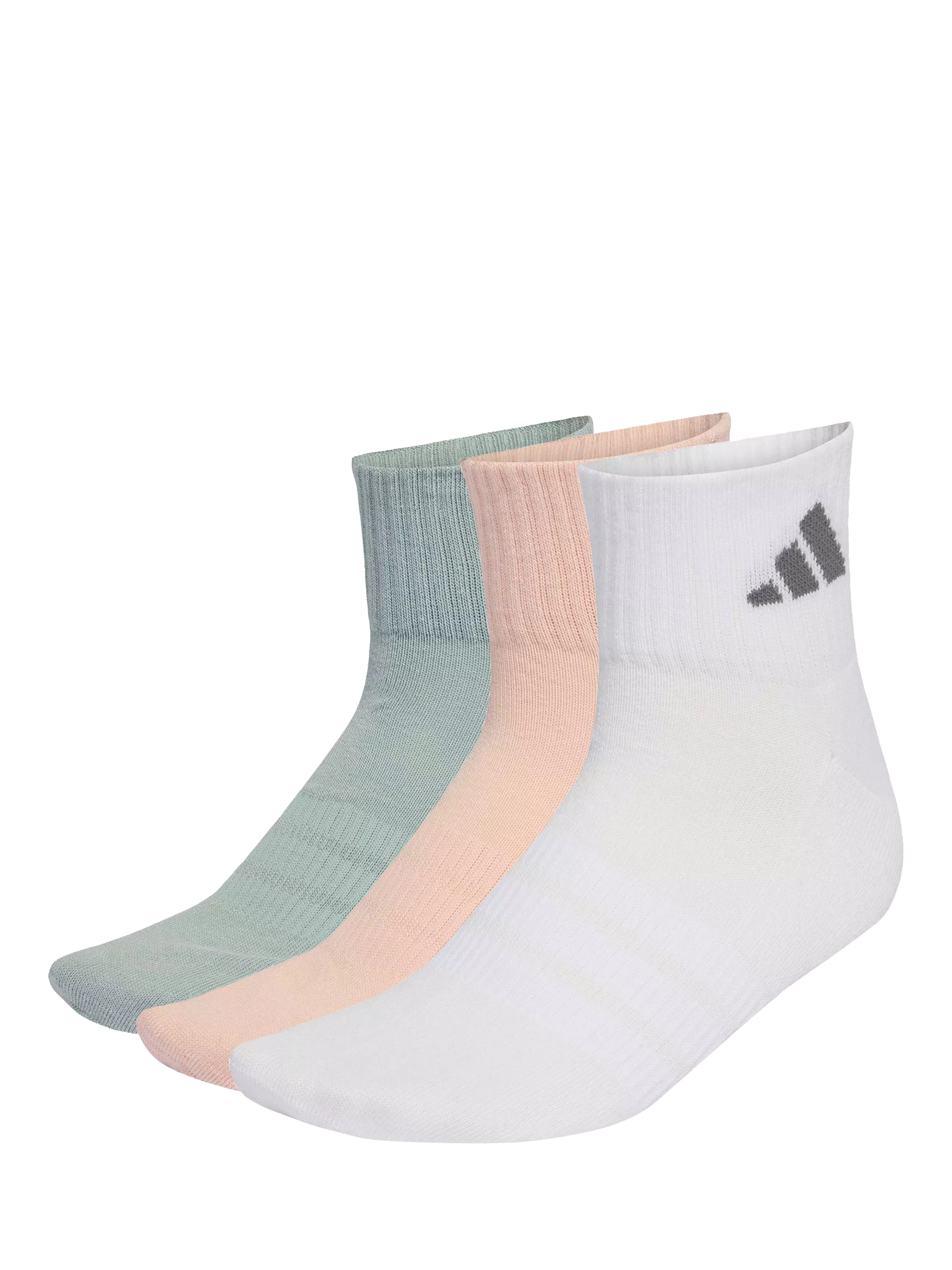 adidas sportswear ankle socks pink pack of 3, imported from the UK