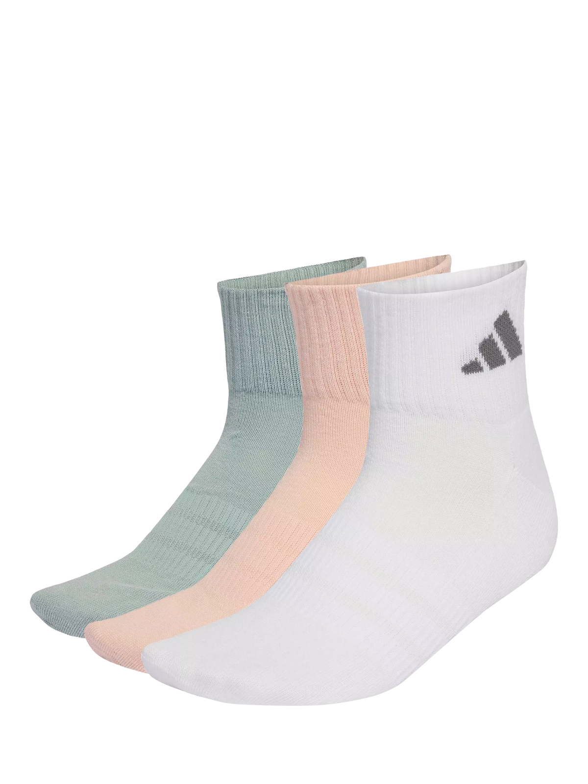 adidas sportswear ankle socks pink pack of 3, imported from the UK