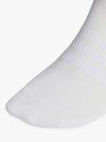 adidas cushioned ankle socks pack of 6 white (British brand)