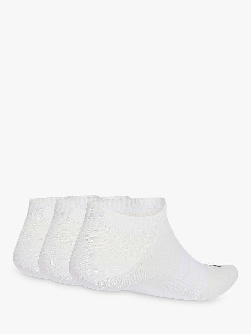 adidas low cut socks pack of 3 white - British product
