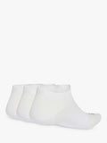adidas low cut socks pack of 3 white - British product