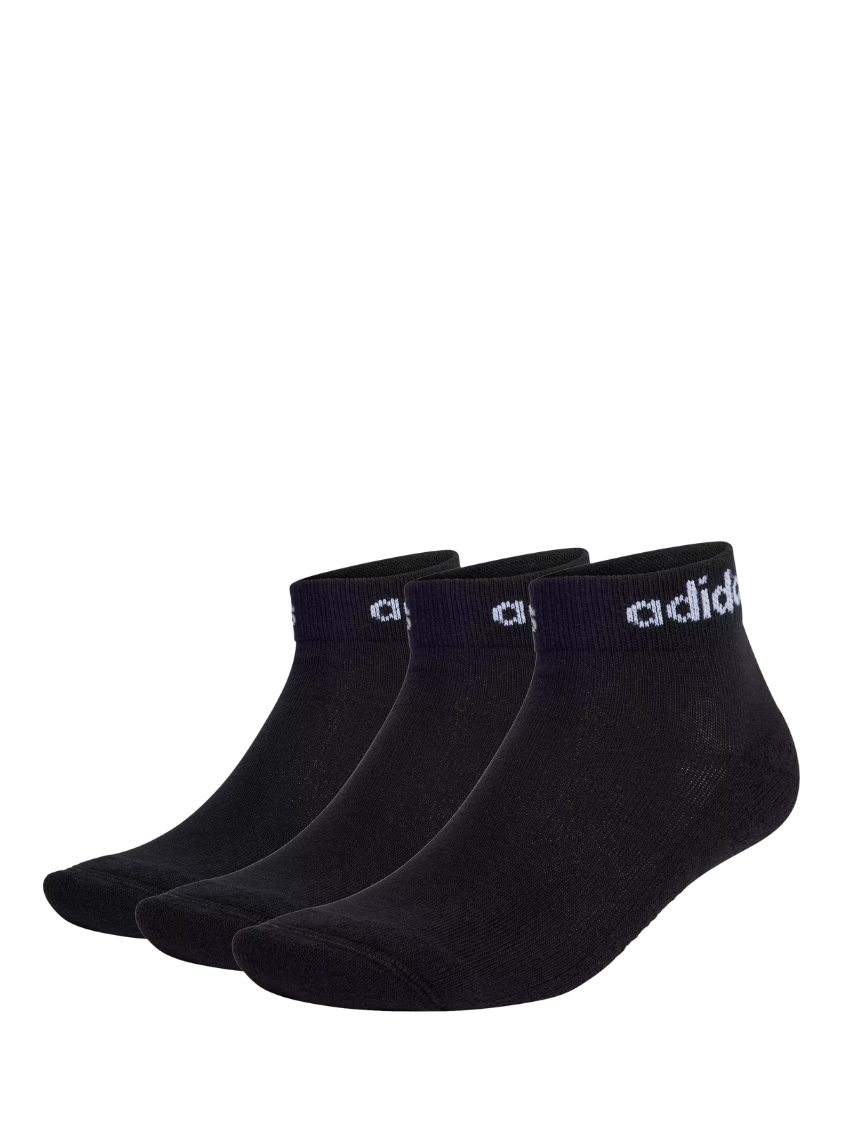adidas ankle sport socks black 3-pack (British brand)