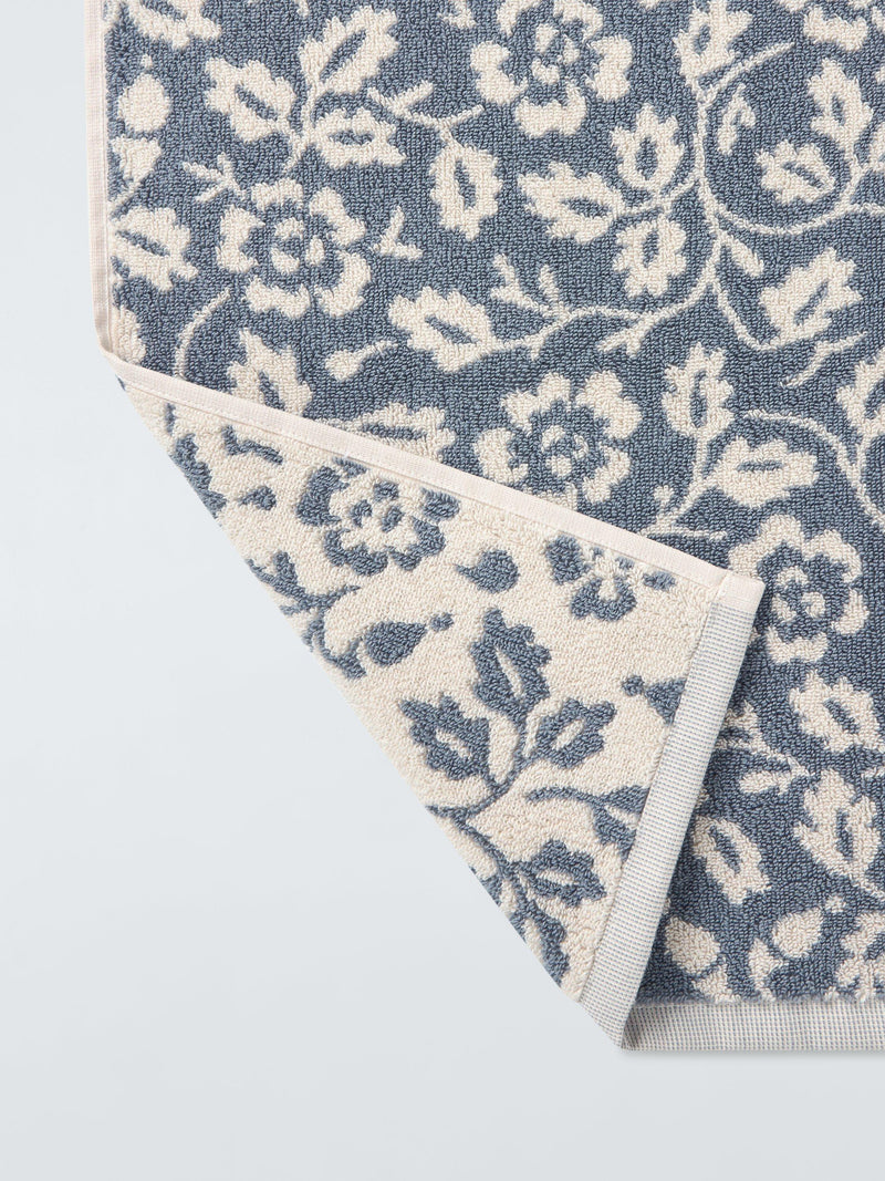 John Lewis floral towel 600gsm, imported from the UK