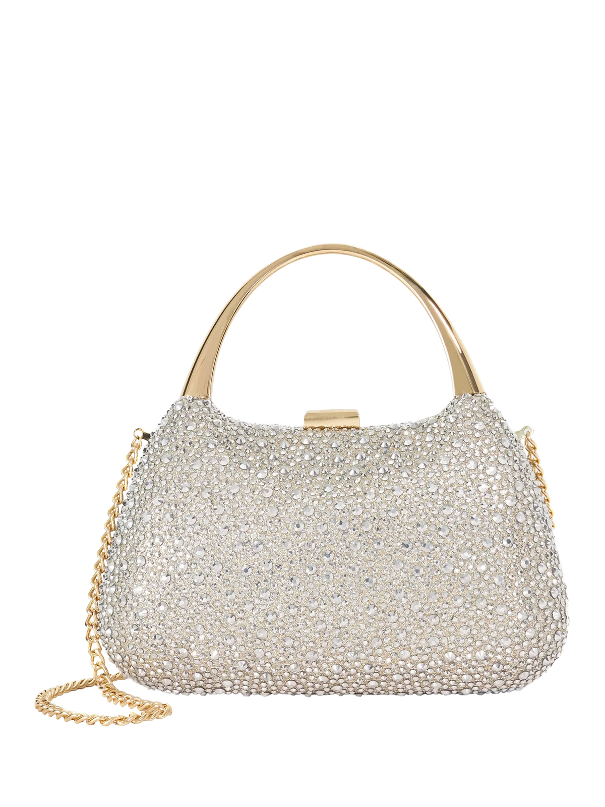 Dune London gold embellished clutch bag (British brand)