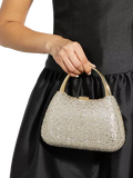 Dune London gold embellished clutch bag (British brand)