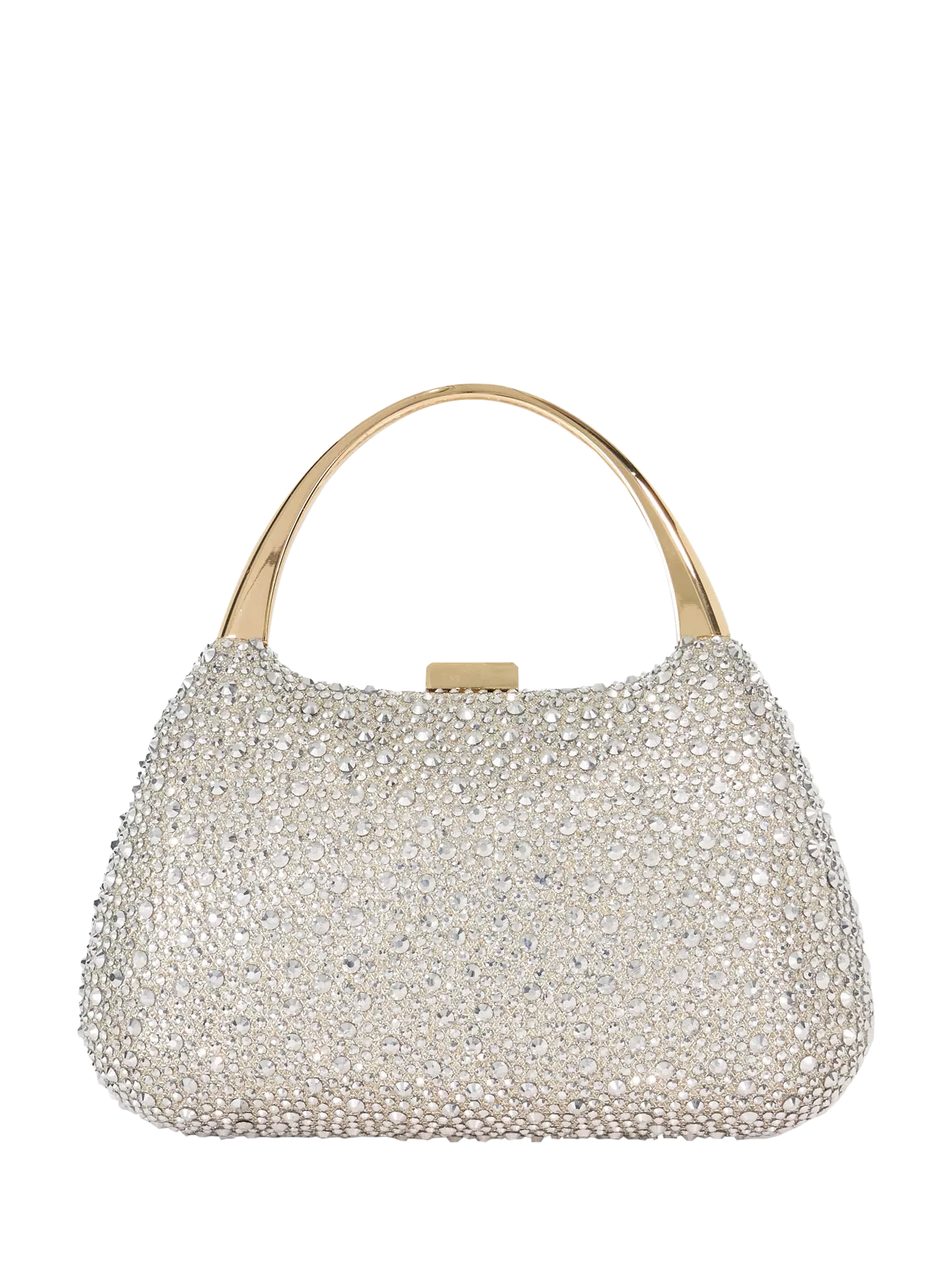 Dune London gold embellished clutch bag (British brand)
