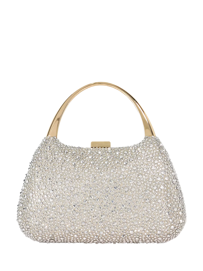 Dune London gold embellished clutch bag (British brand)