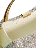 Dune London gold embellished clutch bag (British brand)