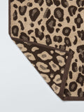 John Lewis leopard print towel natural 600gsm, imported from the UK
