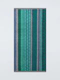 Margo Selby Olivia towels blue multi, UK version
