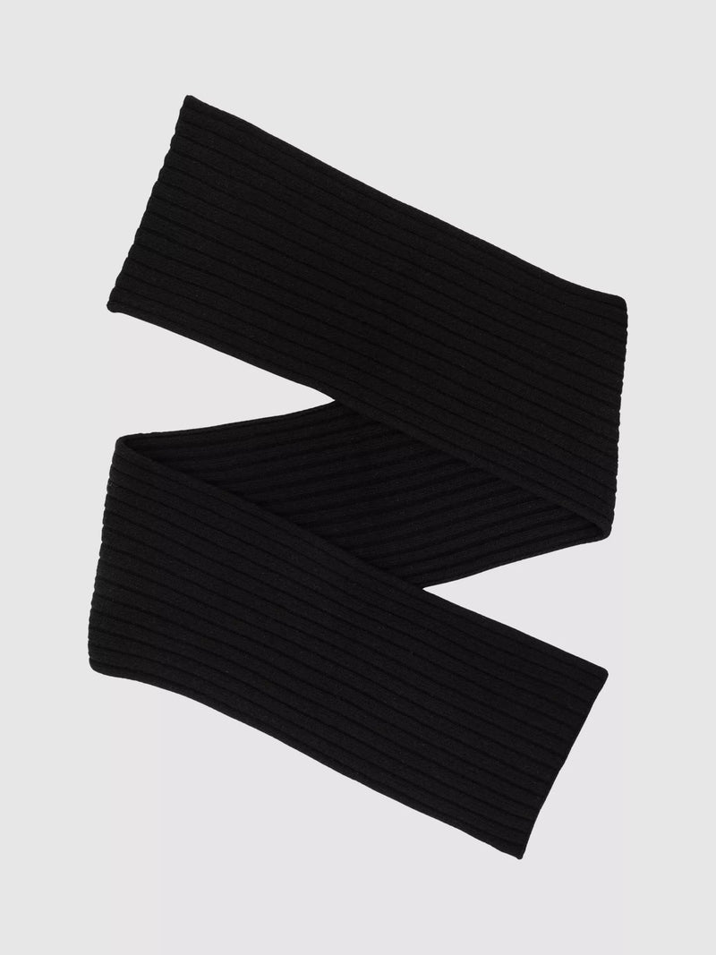 Reiss rectangular wool blend scarf 180cm - British product