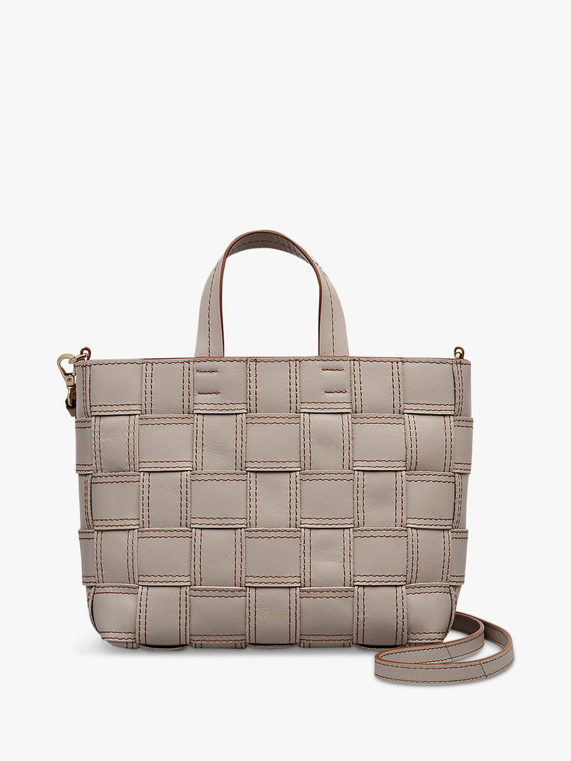 Radley Abbey woven leather cross body bag, UK version