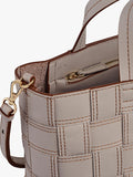 Radley Abbey woven leather cross body bag, UK version