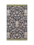 Morris & Co. Iris & Rose Cotton Jacquard Bathroom Towels
