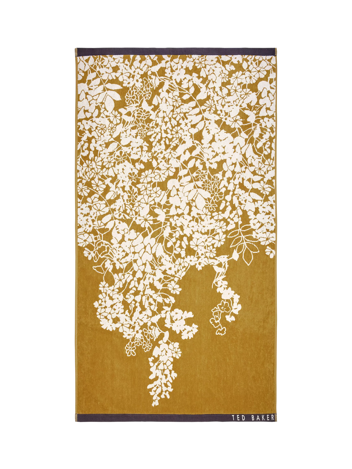Ted Baker Wisteria Towel gold 100% cotton velour (British brand)
