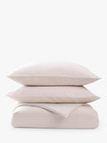 Christy gingham duvet cover set double 100% cotton - British product