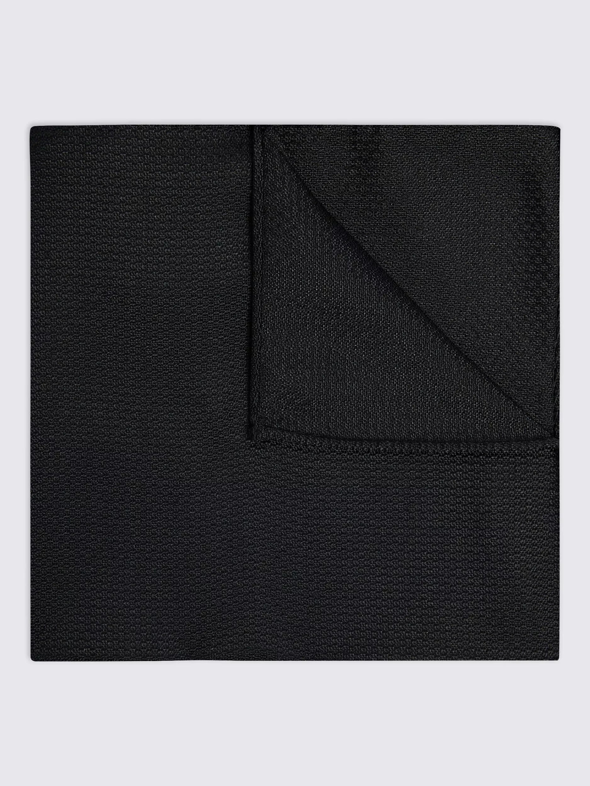 Moss Silk Semi-Plain Pocket Square