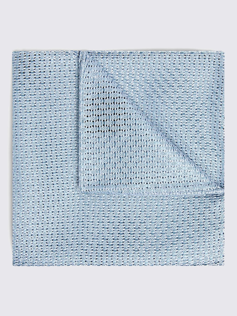 Moss Italian Silk Grenadine Pocket Square